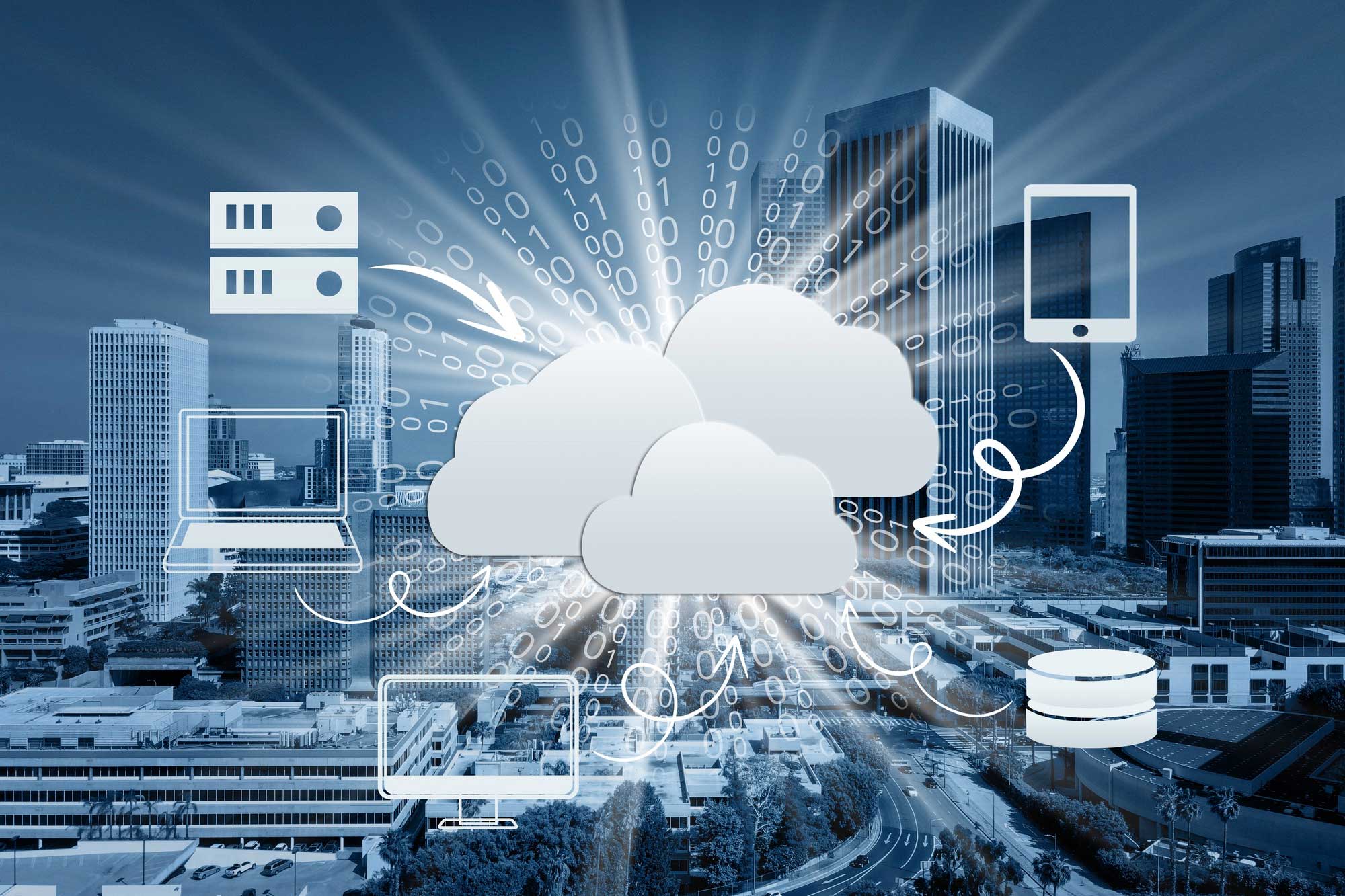 Scalable cloud services for business data storage and secure cloud computing solutions