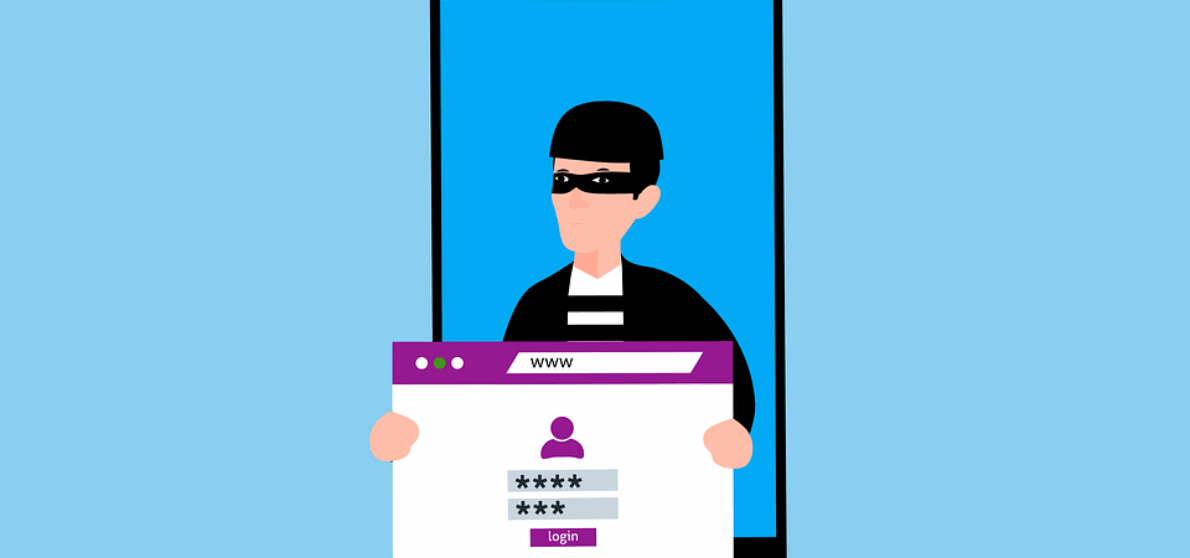 Free phishing scam website vector