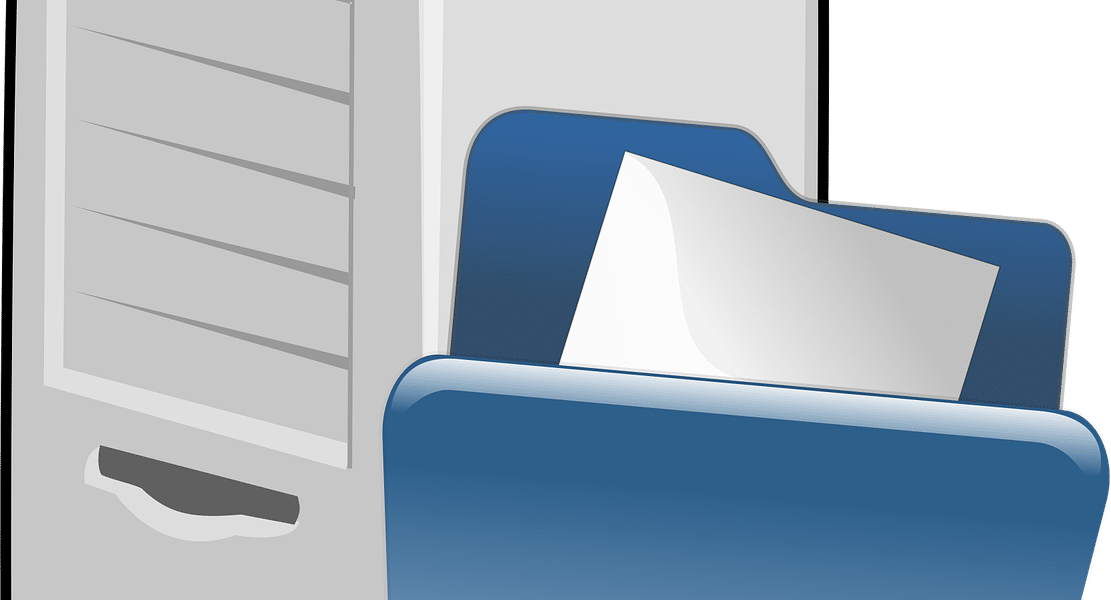 Free computer file network vector