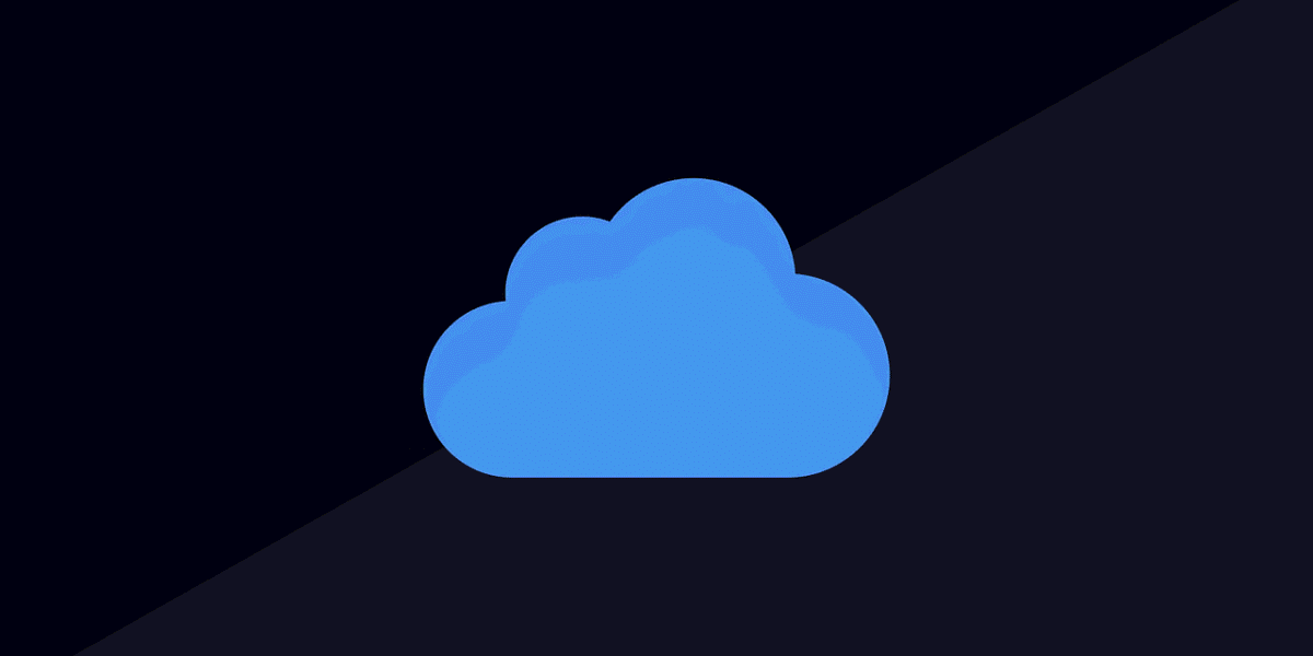 Free cloud cloud computing connection vector